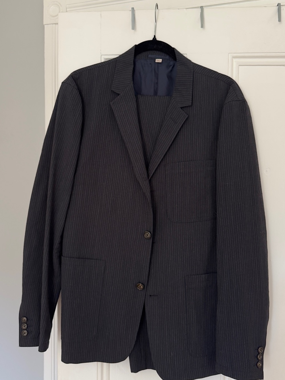 J. Crew Wallace & Barnes Suit 100%Tollegno 1900 Wool 41R 34x30